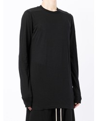 T-shirt à manche longue noir Rick Owens