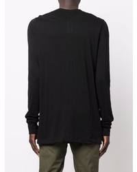 T-shirt à manche longue noir Rick Owens