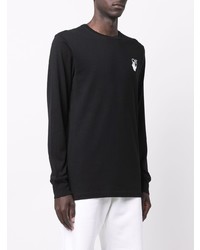 T-shirt à manche longue noir Off-White