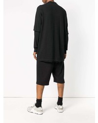 T-shirt à manche longue noir Rick Owens DRKSHDW