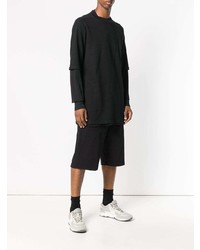 T-shirt à manche longue noir Rick Owens DRKSHDW