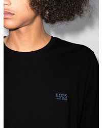 T-shirt à manche longue noir BOSS