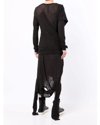 T-shirt à manche longue noir Rick Owens DRKSHDW