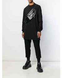 T-shirt à manche longue noir Rick Owens DRKSHDW