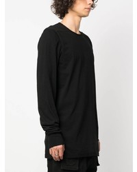 T-shirt à manche longue noir Rick Owens