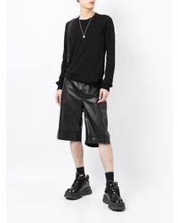 T-shirt à manche longue noir Rick Owens