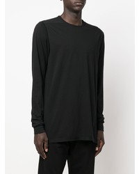 T-shirt à manche longue noir Rick Owens