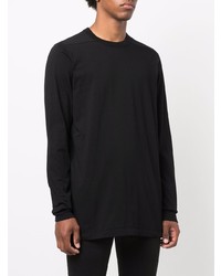 T-shirt à manche longue noir Rick Owens