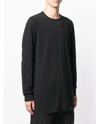 T-shirt à manche longue noir Rick Owens DRKSHDW