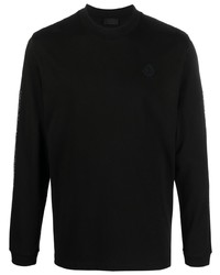T-shirt à manche longue noir Moncler