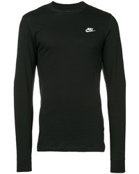 T-shirt à manche longue noir Nike
