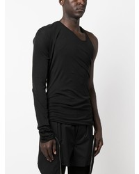 T-shirt à manche longue noir Rick Owens