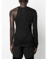 T-shirt à manche longue noir Rick Owens