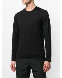 T-shirt à manche longue noir Helmut Lang
