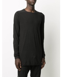 T-shirt à manche longue noir Rick Owens DRKSHDW