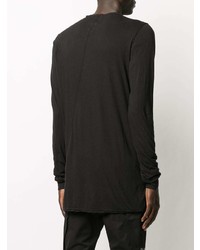 T-shirt à manche longue noir Rick Owens DRKSHDW