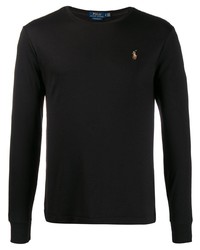 T-shirt à manche longue noir Polo Ralph Lauren