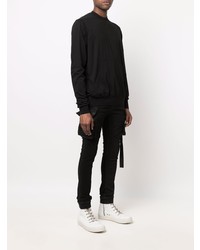 T-shirt à manche longue noir Rick Owens DRKSHDW