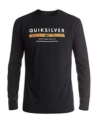 T-shirt à manche longue noir Quiksilver