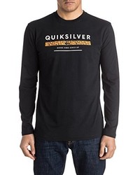 T-shirt à manche longue noir Quiksilver
