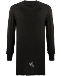 T-shirt à manche longue noir Rick Owens DRKSHDW