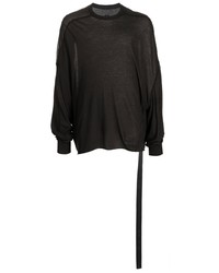 T-shirt à manche longue noir Rick Owens DRKSHDW