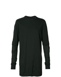 T-shirt à manche longue noir Rick Owens DRKSHDW