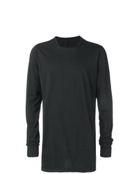 T-shirt à manche longue noir Rick Owens DRKSHDW