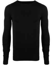 T-shirt à manche longue noir Rick Owens