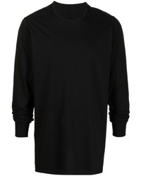 T-shirt à manche longue noir Rick Owens