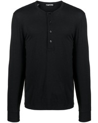 T-shirt à manche longue noir Tom Ford