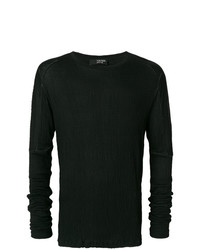 T-shirt à manche longue noir Tom Rebl