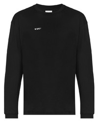 T-shirt à manche longue noir WTAPS