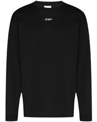 T-shirt à manche longue noir WTAPS