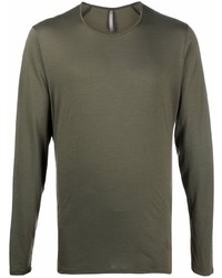 T-shirt à manche longue olive Veilance