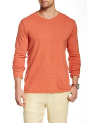 T-shirt à manche longue orange