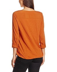 T-shirt à manche longue orange Q/S designed by