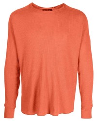 T-shirt à manche longue orange Ralph Lauren RRL