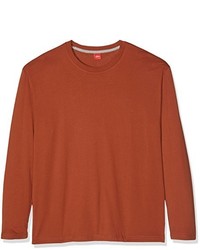T-shirt à manche longue orange S.Oliver Big Size