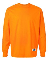 T-shirt à manche longue orange Supreme