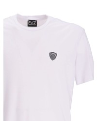 T-shirt à manche longue rose Ea7 Emporio Armani