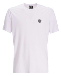 T-shirt à manche longue rose Ea7 Emporio Armani