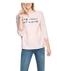 T-shirt à manche longue rose Esprit