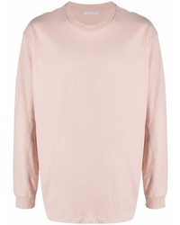 T-shirt à manche longue rose John Elliott