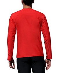T-shirt à manche longue rouge IQ Products