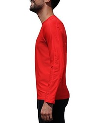 T-shirt à manche longue rouge IQ Products