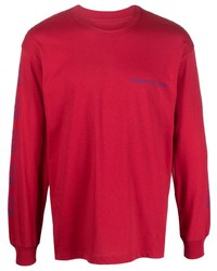 T-shirt à manche longue rouge PACCBET