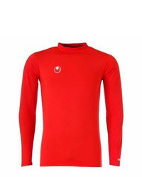 T-shirt à manche longue rouge Uhlsport