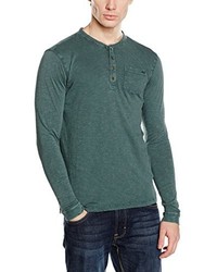 T-shirt à manche longue vert foncé Colorado Denim