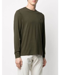 T-shirt à manche longue vert foncé Polo Ralph Lauren